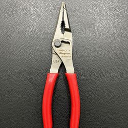Snap On Tools Slip Joint Needle Nose Pliers