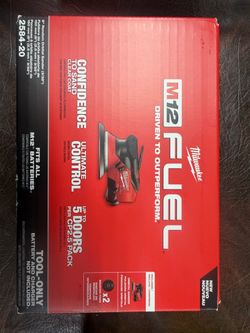 Milwaukee m12 fuel sander