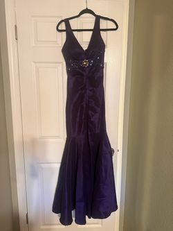 Purple dress