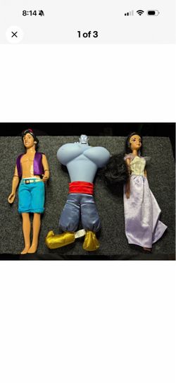 Disney Aladdin Doll Set of 3