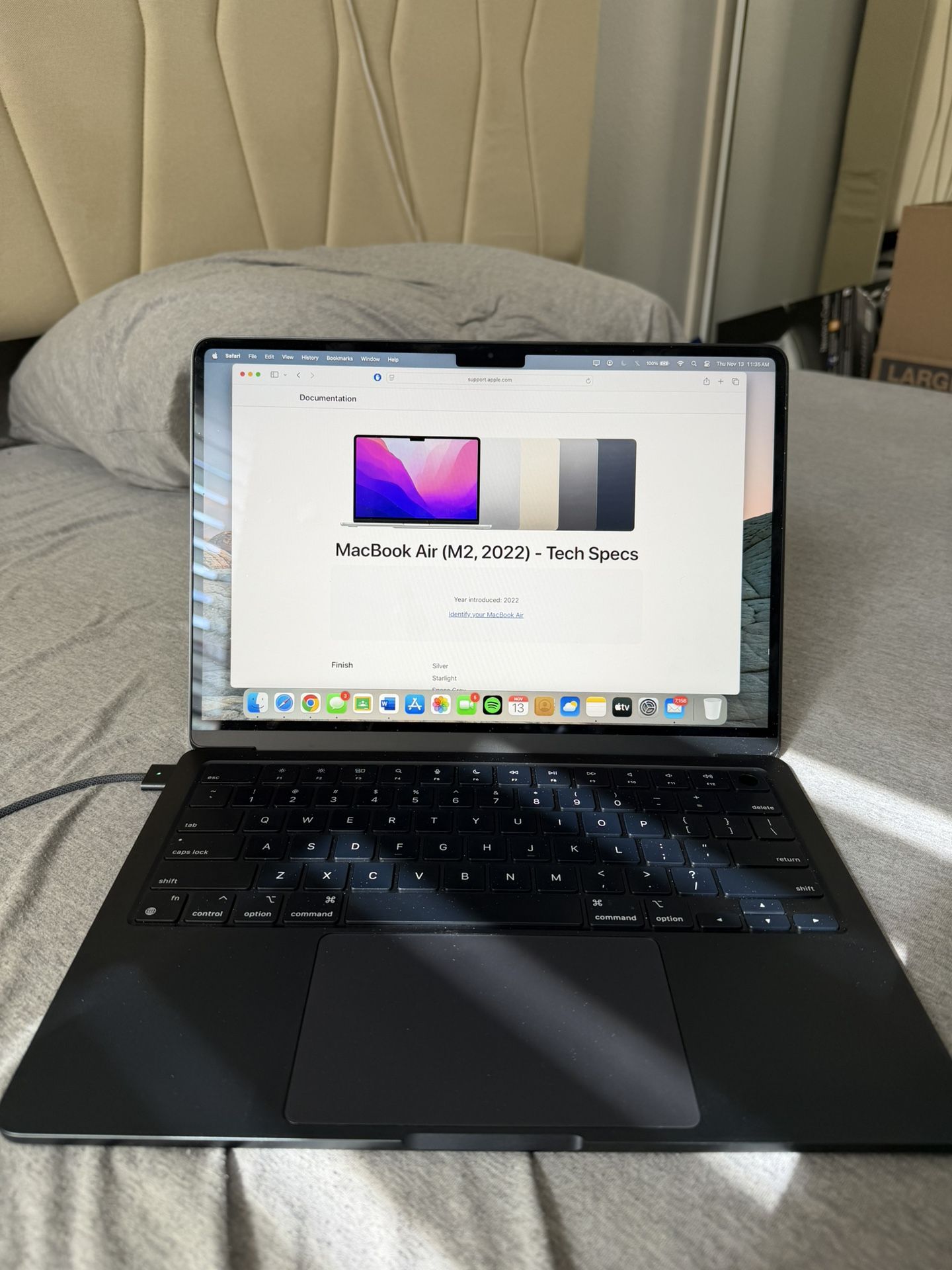 MacBook Air (M2) with Carrying Case!