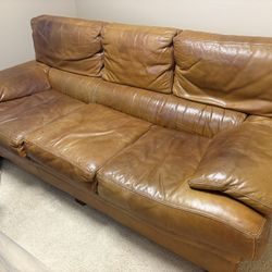Free Leather Couch!!
