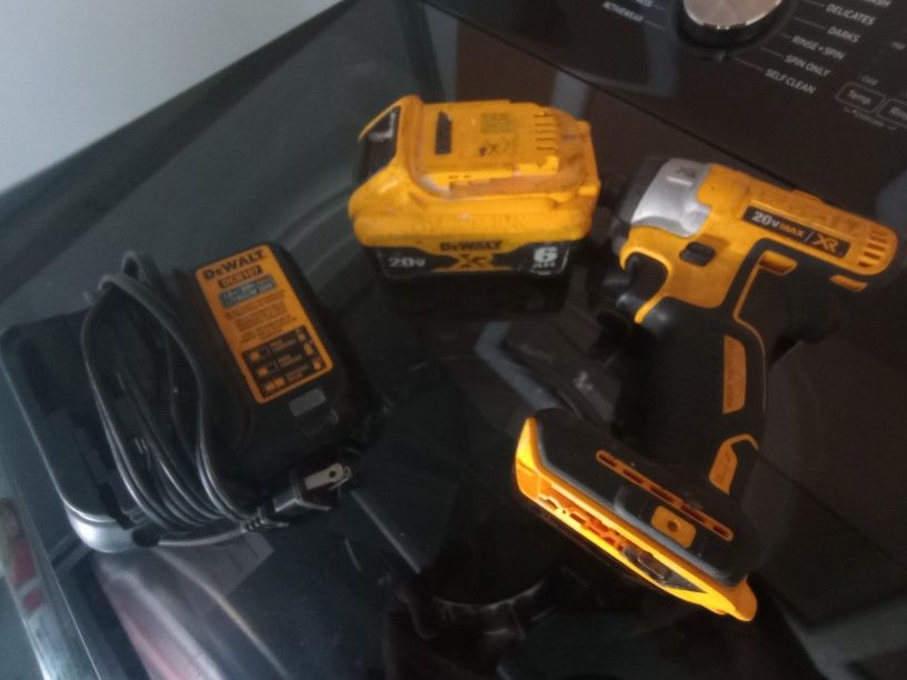 DeWalt DCF887 Impact Driver Kit w/ 6Ah XR Battery & Charger — READY NOW!