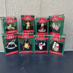 Lots Of Vintage Christmas Ornaments In Box Still Ask About Prices  