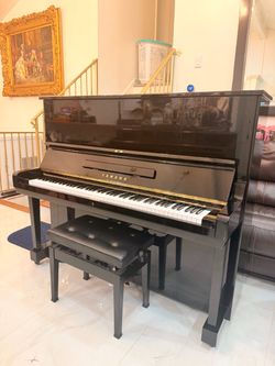 Yamaha U3 Black Upright Piano/ Delivery Available