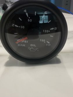 ARTILAURA 52mm Oil Pressure Gauge