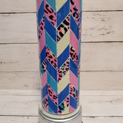 Custom 20oz Leopard Print Stainless Steel Double Walled Tumbler