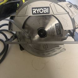 Ryobi Corded 7 1/4 Inch Circular Saw 