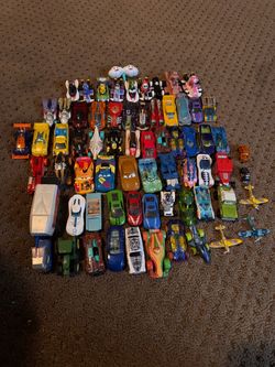 Hot Wheels & other misc toy cars