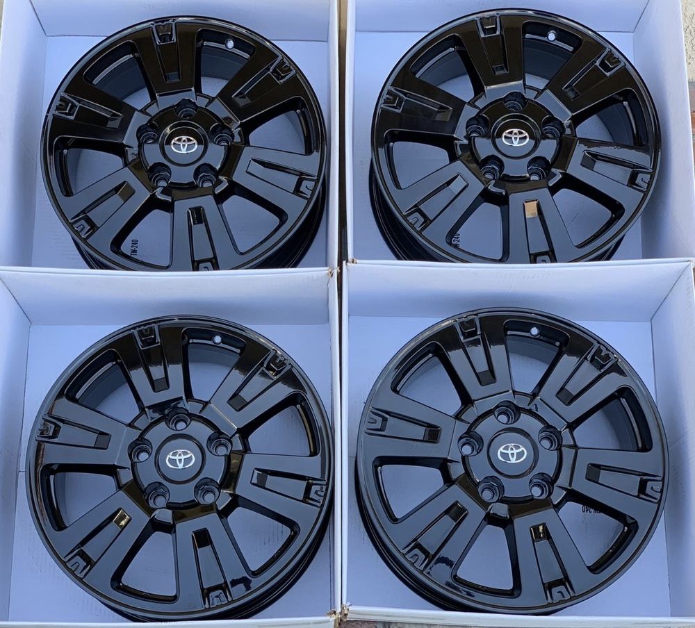 20” Toyota Tundra gloss Black Wheels rims