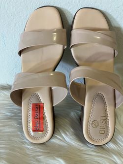 Blush Nude Slide Sandals