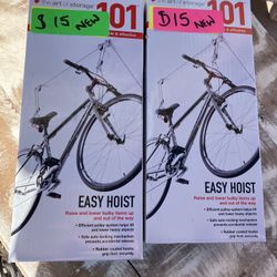 Bike hoists new