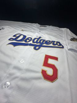 Los Angeles Dodgers Jerseys – Freeman - Championship Gold | Sizes Small–3XL (Restock 7/6)
