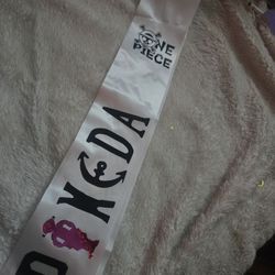 Custom Birthday Sash