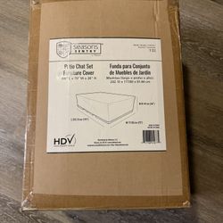 Patio Chat Set Furniture Cover 115" L x 70" W x 36" H