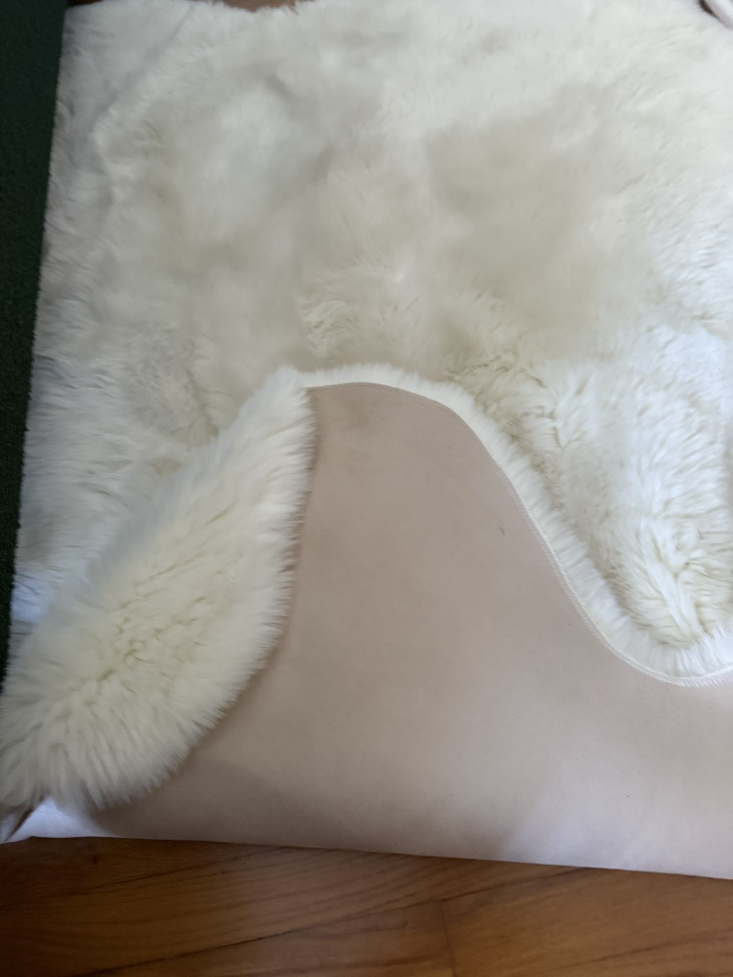 Faux Fuzzy Rug