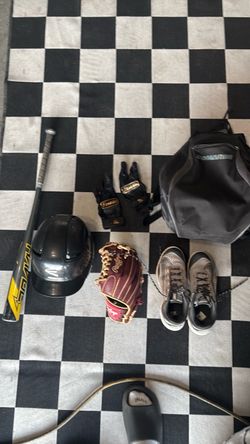 Baseball Gear Bundle – Bat, Glove, Helmet & More