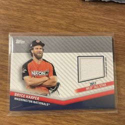 Bryce Harper Jersey Swatch 