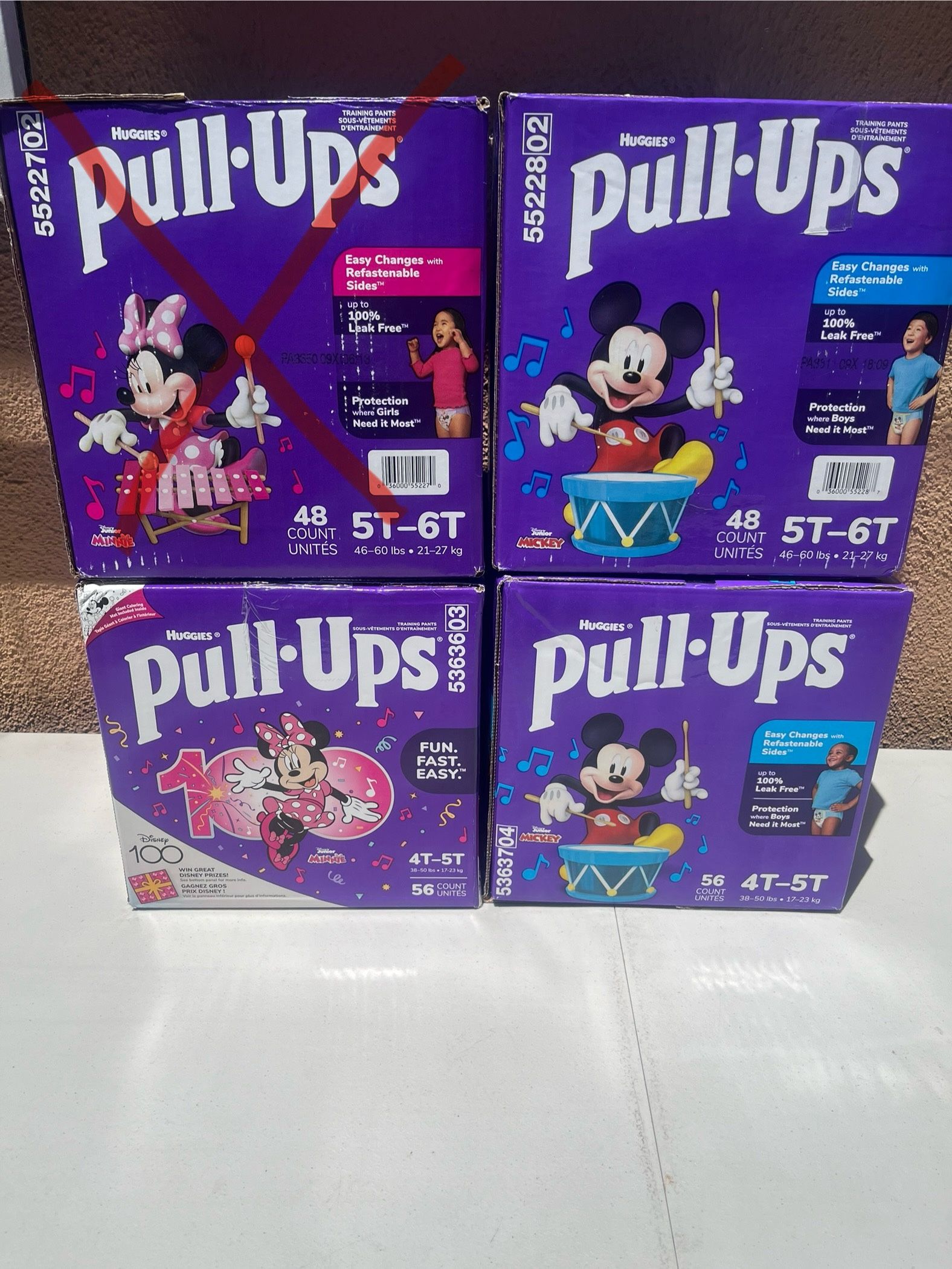 Huggies Pull Ups - $23 Each Box 