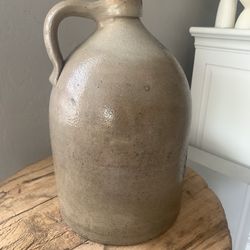 Vintage 19th Century /20th Century. Stoneware Jug Jar Pitcher Vase