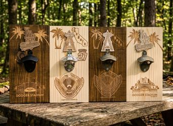 Handmade laser engrave bottle opener
