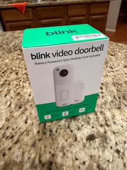Blink video doorbell NEW