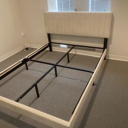 BRAND NEW Velvet Crème Bedroom Frame