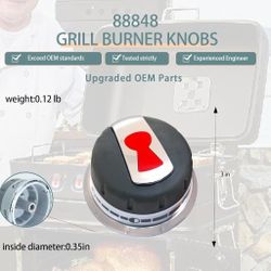2 Burner Knobs