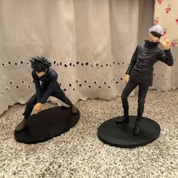 Jjk Megumi and Gojo Figures 