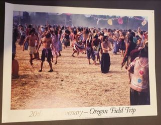 Grateful Dead: 20th Anniversary - Oregon Field Trip: 1st Edition (77/100) Framed Poster....13.75" x 19"