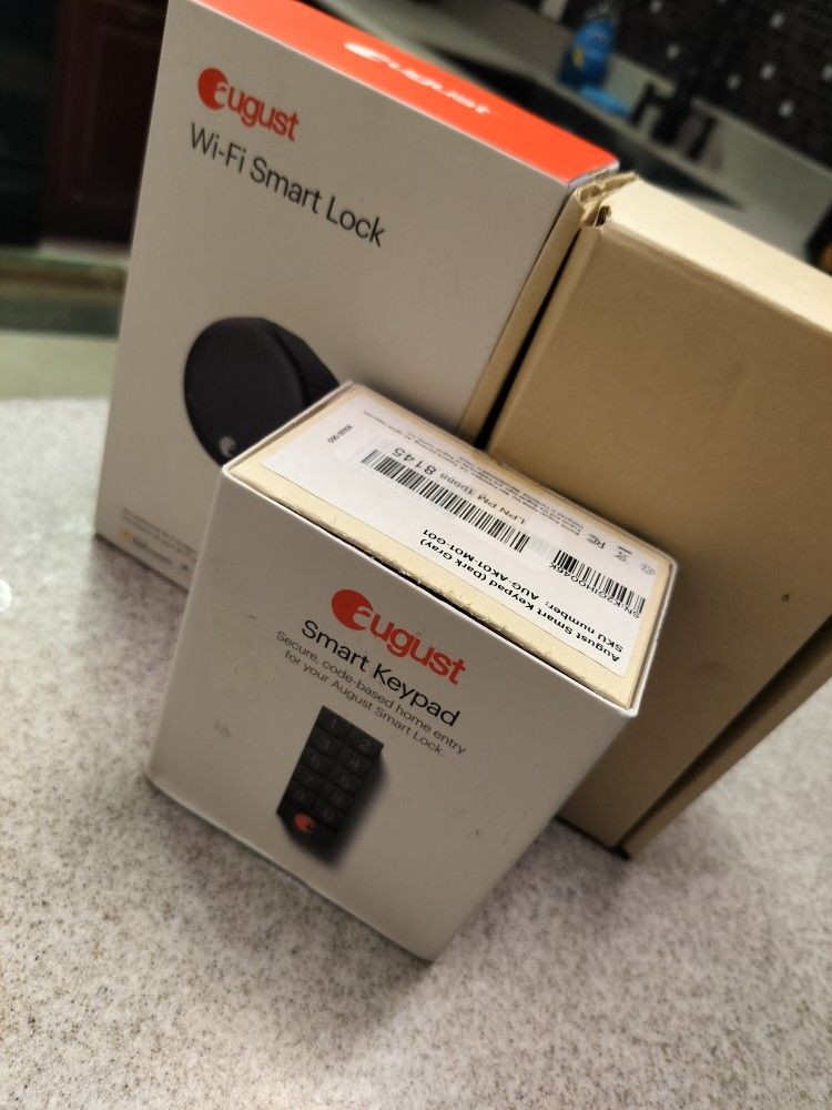 2 Wifi Smart Locks And Smart Keypad