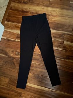 Women’s black maternity leggings. Time and tru brand. Size medium