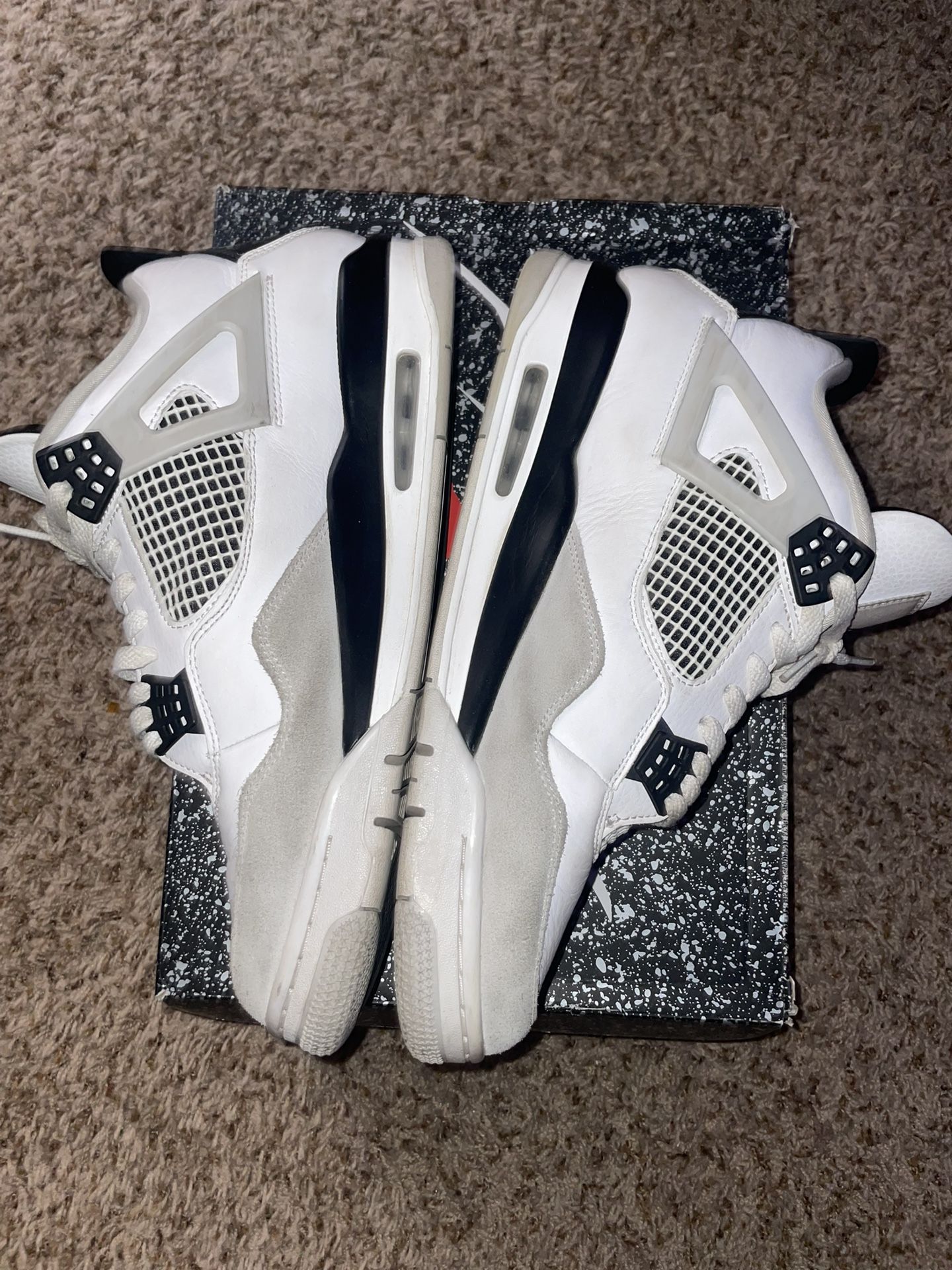 Jordan 4 Military Black Sz12