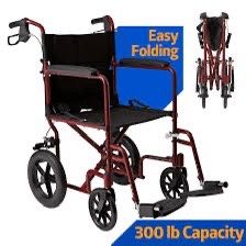 Medline Transport Wheel Chair Like New Negotiable 
