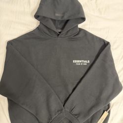 Black And White Essentials Hoodie