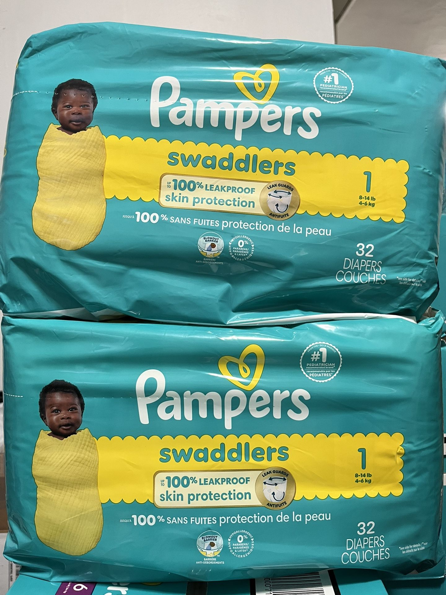 Pampers Size 1 Jumbo Packs (9pk)