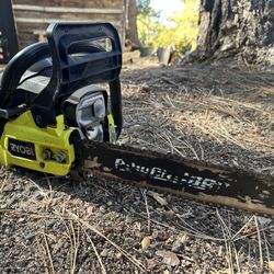 Ryobi 14” 37cc 2- Cycle Gas Chainsaw RY3714