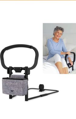 Sturdy Bed Rails for Elderly Adults Safety - Foldable & Adjustable Bed Rail - Supports up to 330lbs - Fit King, Queen, Full, Twin - Bed Guard Rail for