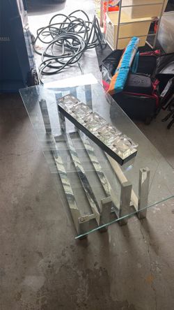 Glass table from EL DORADO