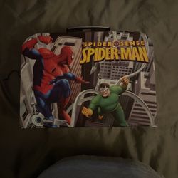 Spider-Man Spiderman Lunch Box ( Never Used )