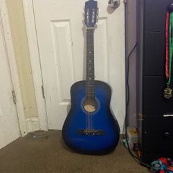 Acoustic Guitar With Guitar Bag