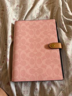 Pink Coach notebook