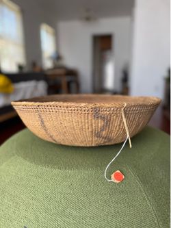 Vintage Handwoven Basket Native/Southwest Basket