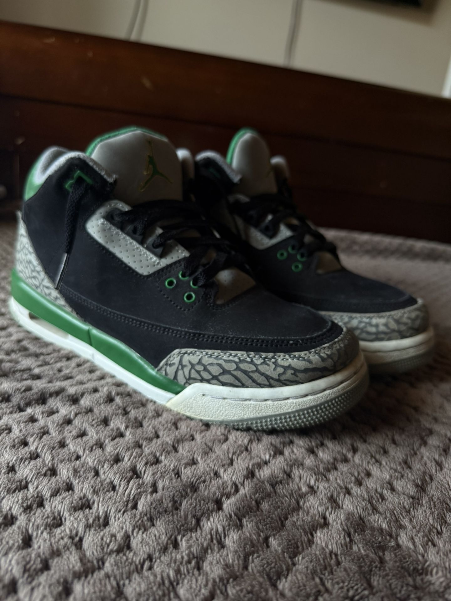 Jordan 3 Retro pine green🍀