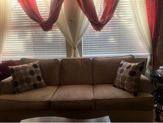 Fiber, sofa and love seat