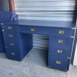Blue Desk
