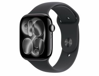 Apple Watch Series 11 [GPS 46mm] Smartwatch with Jet Black