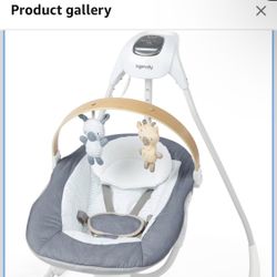 Neww in box, never opened. SimpleComfort Compact Soothing Baby Swing