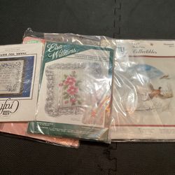 Sewing Statff Creative Crewel  Work 