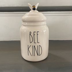 Rae Dunn “BE KIND” Baby Canister With 🐝 Honeybee 